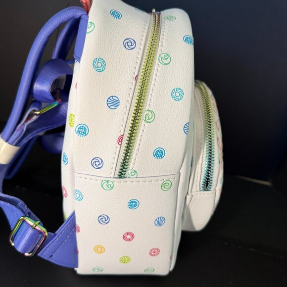 Disney Parks Epcot 40th anniversary Loungefly backpack NWT main image 4